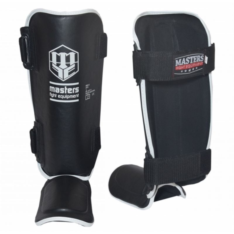 Masters Shin and Foot Protectors - NS-4 védőfelszerelés, fekete