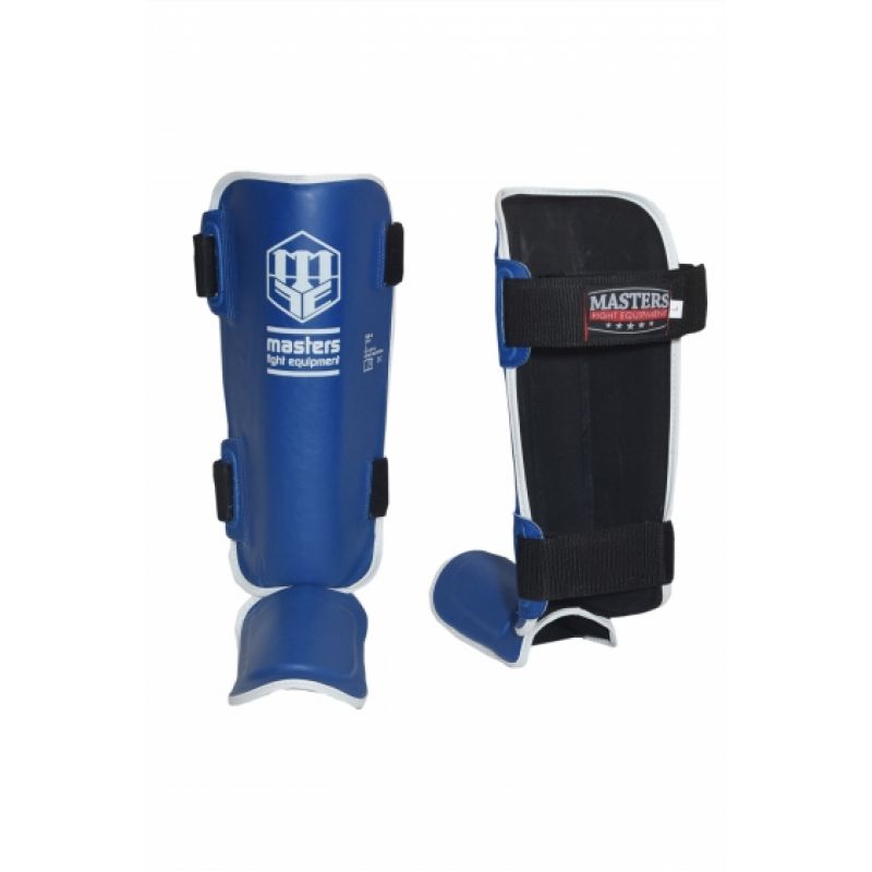 Masters Shin and Foot Protectors - NS-4 védőfelszerelés, fekete