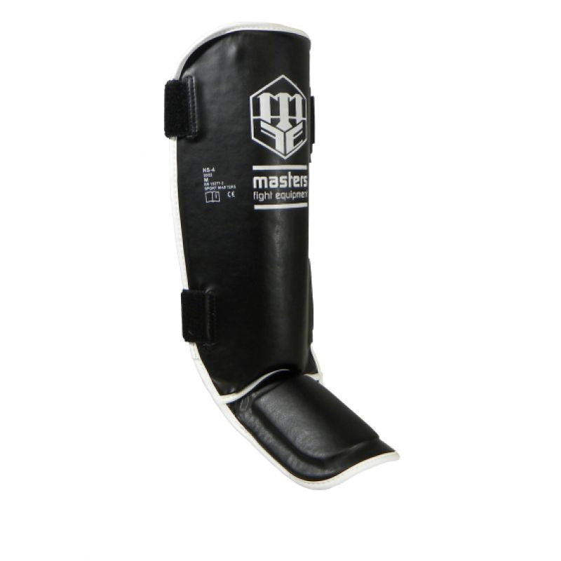 Masters Shin and Foot Protectors - NS-4 védőfelszerelés, fekete