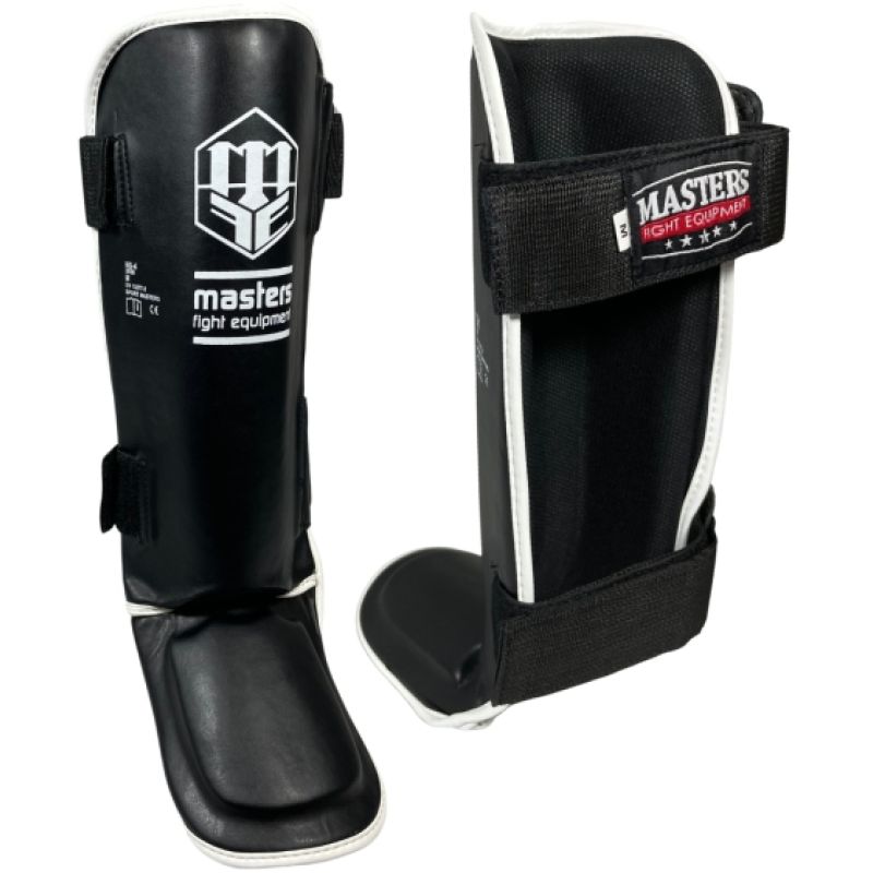Masters Shin and Foot Protectors - NS-4 védőfelszerelés, fekete