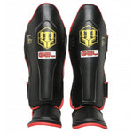 Masters Shin and Foot Protectors - NSS-3 GEL védőfelszerelés, fekete