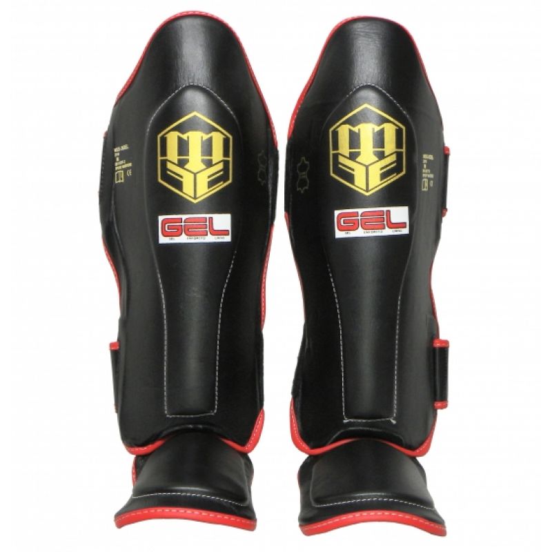 Masters Shin and Foot Protectors - NSS-3 GEL védőfelszerelés, fekete