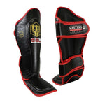 Masters Shin and Foot Protectors - NSS-3 GEL védőfelszerelés, fekete