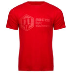 Masters T-shirt TS-RED férfi póló, piros