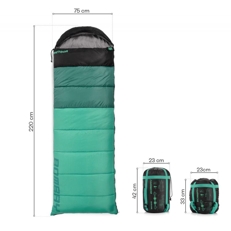 Meteor Bombay L Sleeping Bag uniw hálózsák