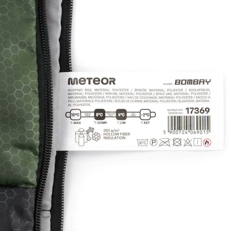 Meteor Bombay Sleeping Bag zöld hálózsák