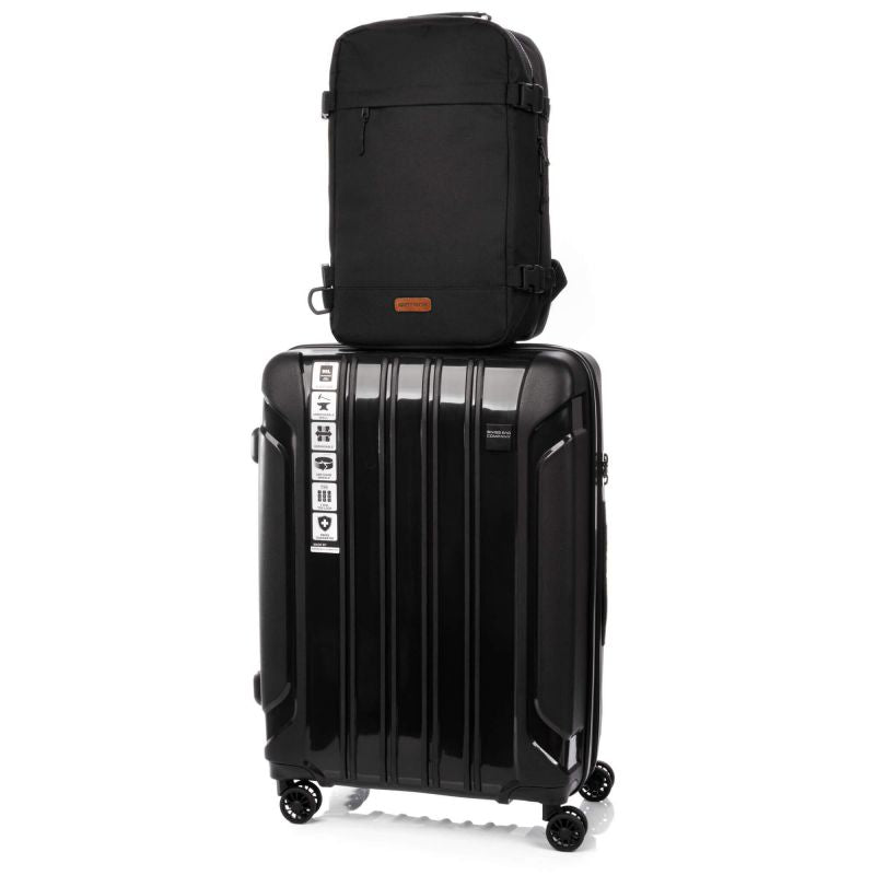 Meteor Hermod 20l cabin backpack hátizsák, fekete