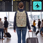 Meteor Hermod 20l cabin backpack Rami hátizsák, bézs