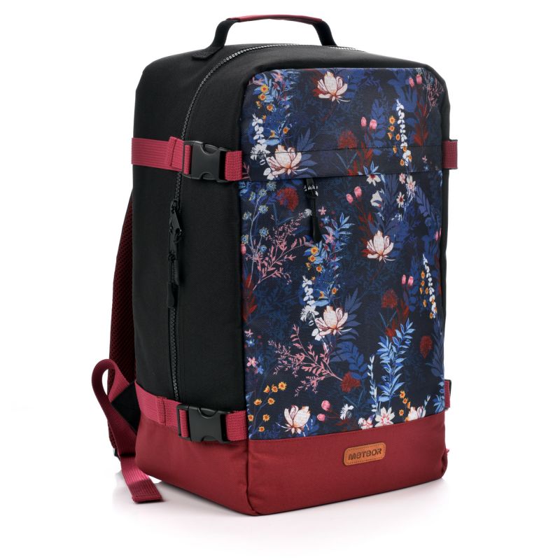 Meteor Hermod Backpack hátizsák, fekete
