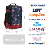 Meteor Hermod Backpack hátizsák, fekete