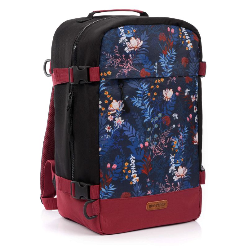 Meteor Hermod Backpack hátizsák, fekete