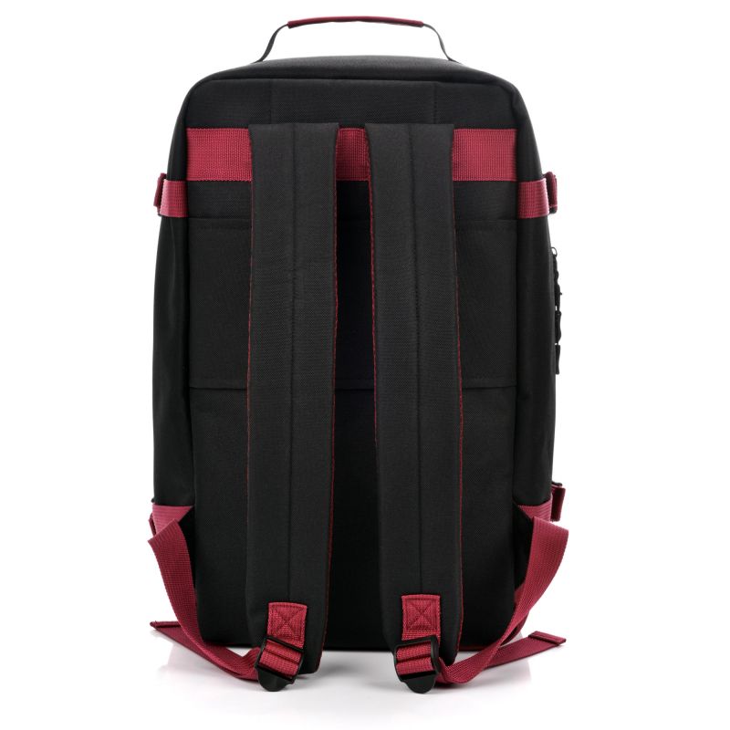 Meteor Hermod Backpack hátizsák, fekete