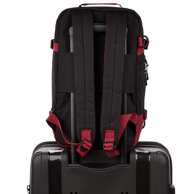 Meteor Hermod Backpack hátizsák, fekete