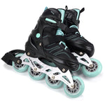 Meteor M 34-37 Urbo Roller Skates Black/ menta görkorcsolya