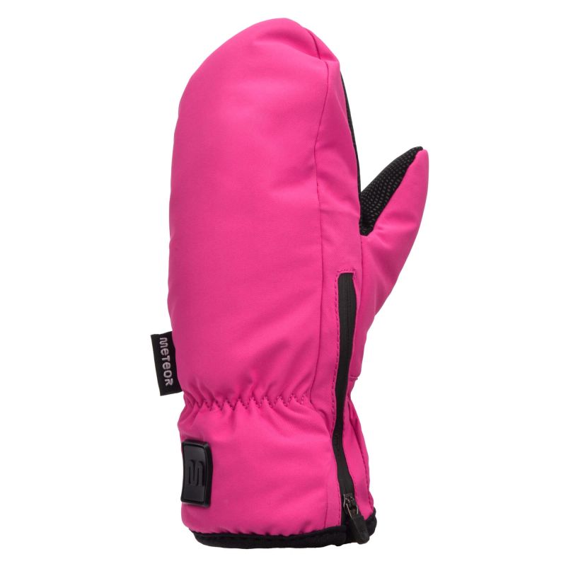 Meteor Winter Gloves Juna S pink/black rózsaszín kesztyű 17720