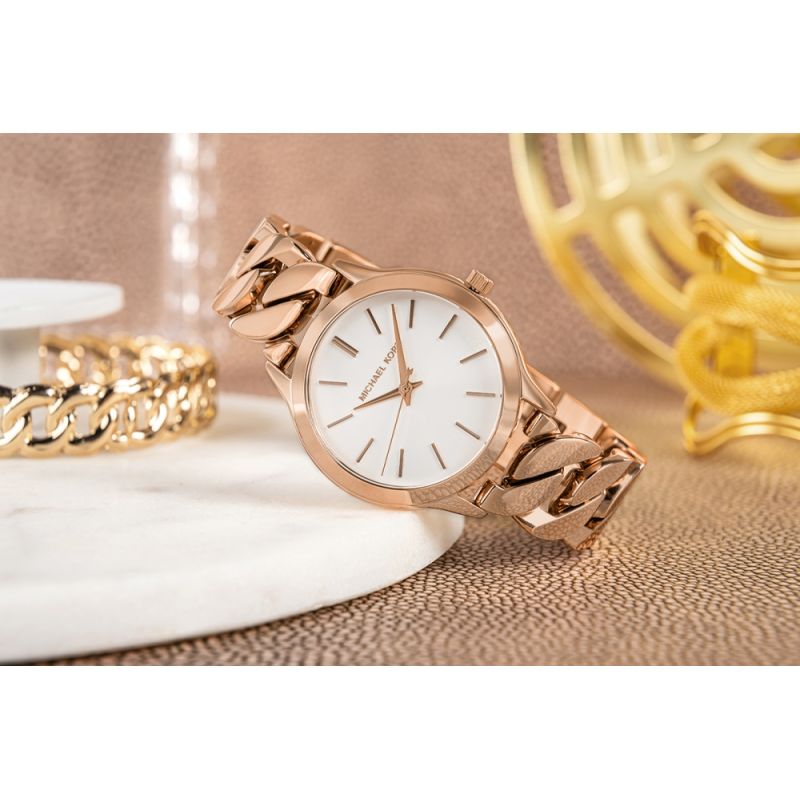 Michael Kors Slim Runway Women's Watch + BOX óra
