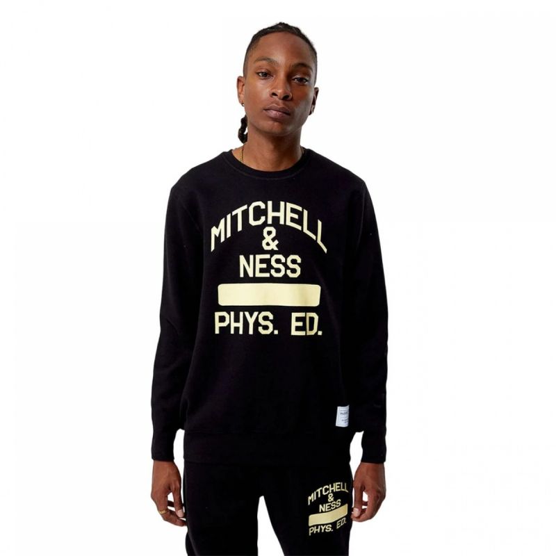 Mitchell & Ness Branded Fashion Graphic Crew M FCPO5532-MNNYYPPPBLCK sweatshirt - Sportmania.hu