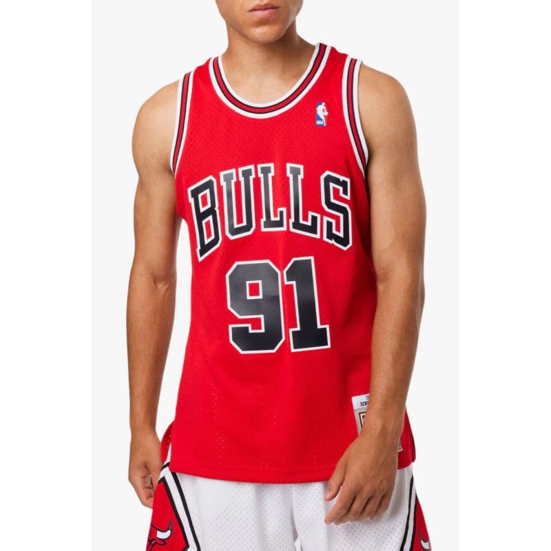 Mitchell & Ness Chicago Bulls NBA Dennis Rodman T-shirt M SMJYGS18154-CBUSCAR97DRD - Sportmania.hu
