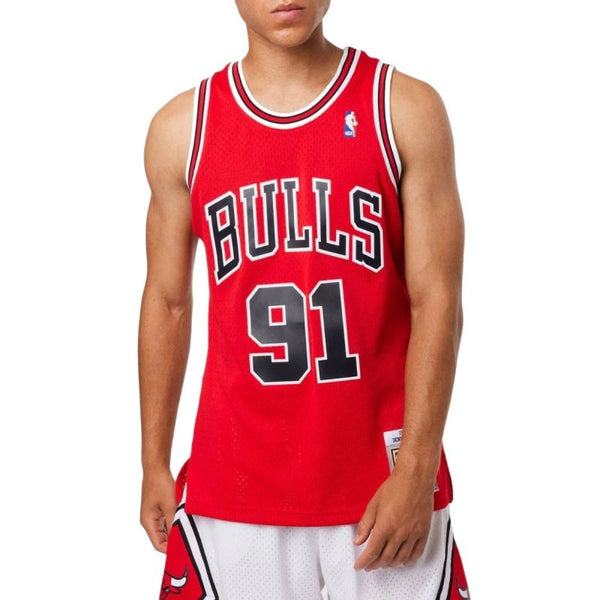 Mitchell & Ness Chicago Bulls NBA Dennis Rodman T-shirt M SMJYGS18154-CBUSCAR97DRD - Sportmania.hu