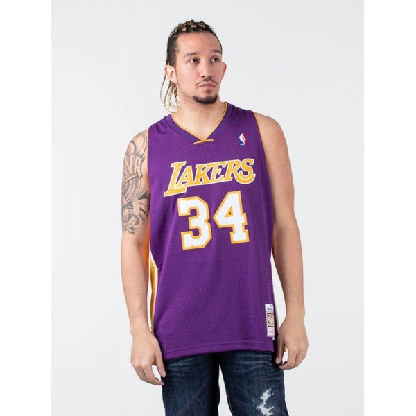 Mitchell & Ness Los Angeles Lakers NBA Swingman Jersey Lakers 99-00 Shaquille O`Neal SMJYGS18447-LALPURP99SON - Sportmania.hu