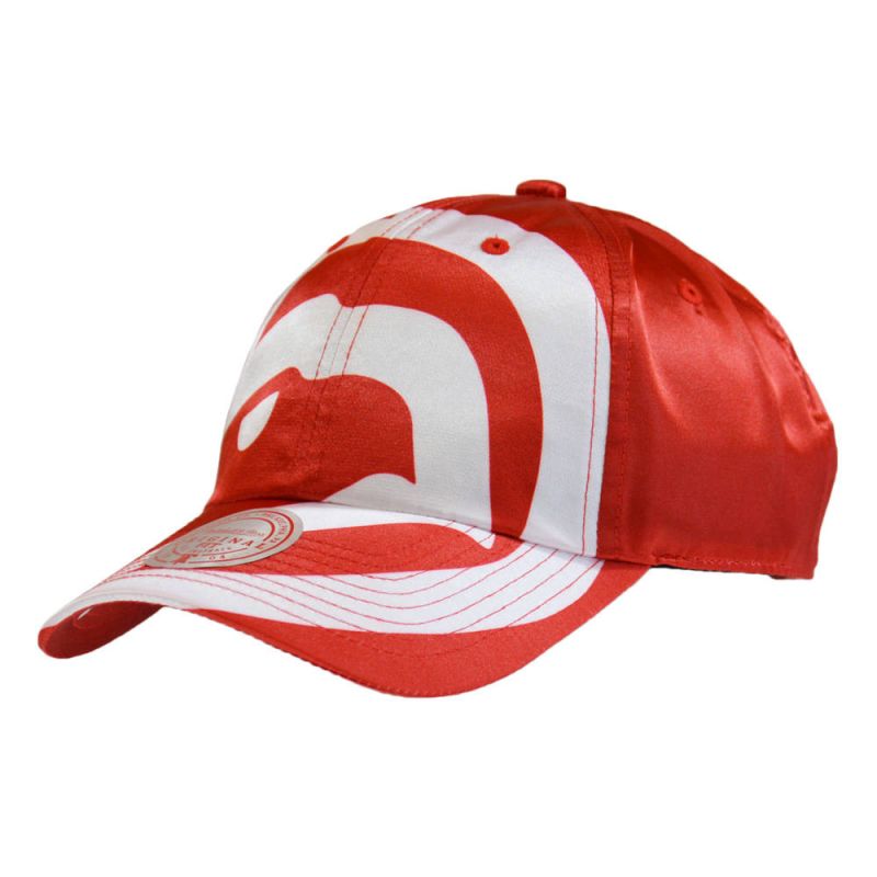 Mitchell & Ness NBA Atlanta Hawks Strapback Cap - uniwersalny baseball sapka HLUX1095-AHAYYPPPRED1