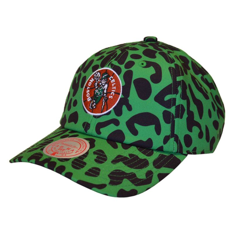 Mitchell & Ness NBA Boston Celtics Strapback Cap - uniwersalny baseball sapka 6LUOMM20061-BCEKYGN