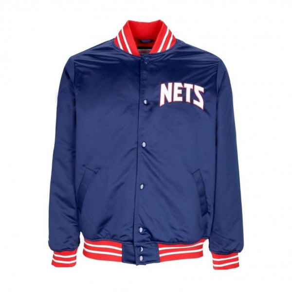 Mitchell & Ness NBA Heavyweight Satin Jacket New Jersey Nets OJBF3413-NJNYYPPPNAVY - Sportmania.hu