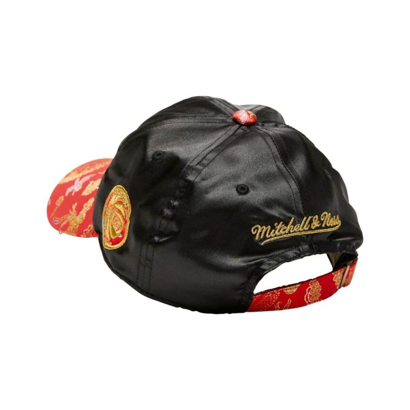 Mitchell & Ness NBA Houston Rockets New Dawn Dad Cap - uniwersalny baseball sapka 6LUOMM20058-HROBLCK