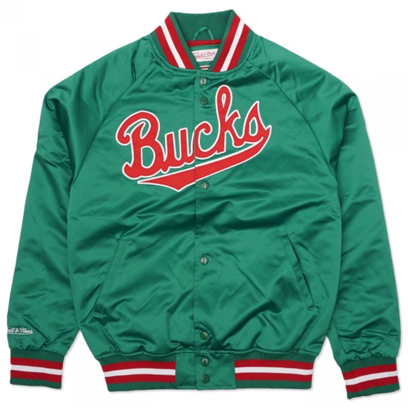 Mitchell & Ness NBA Milwaukee Bucks Lightweight Jacket M STJKMG18013-MBUDKGN - Sportmania.hu