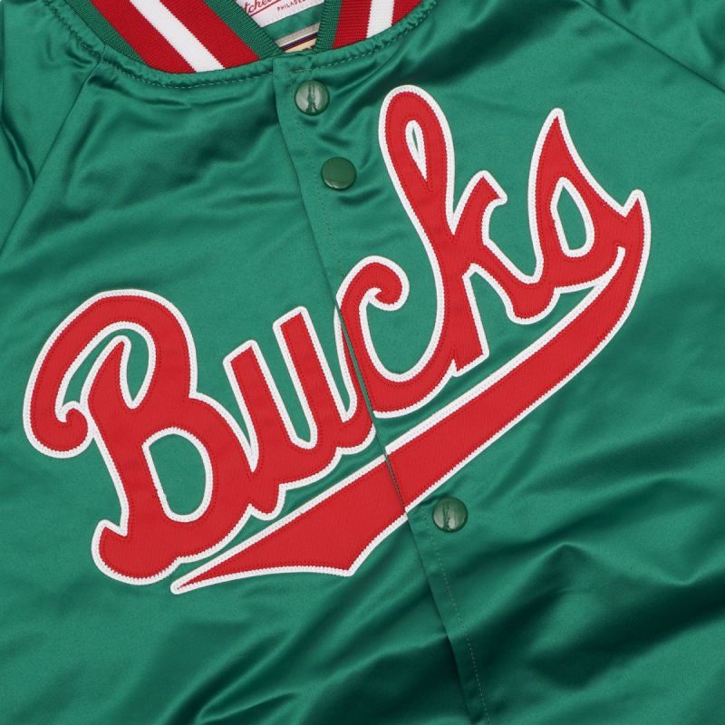 Mitchell & Ness NBA Milwaukee Bucks Lightweight Jacket M STJKMG18013-MBUDKGN - Sportmania.hu