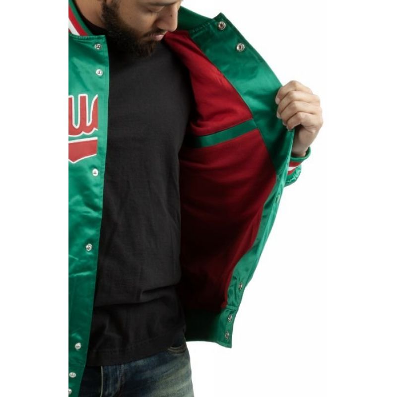 Mitchell & Ness NBA Milwaukee Bucks Lightweight Jacket M STJKMG18013-MBUDKGN - Sportmania.hu