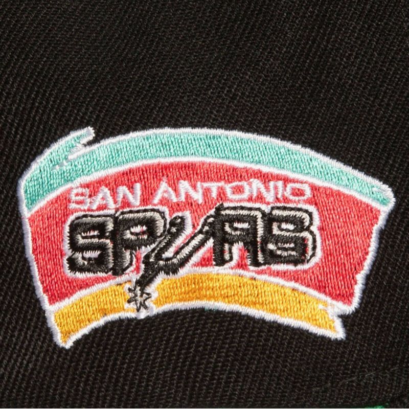Mitchell & Ness Nba San Antonio Spurs Triple Play Snapback Cap Hs8578-sasblck - Sportmania.hu