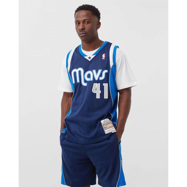 Mitchell & Ness NBA Swingman Dallas Mavericks Dirk Nowitzki M T-shirt SMJY1148-DMA11DNOASBL - Sportmania.hu