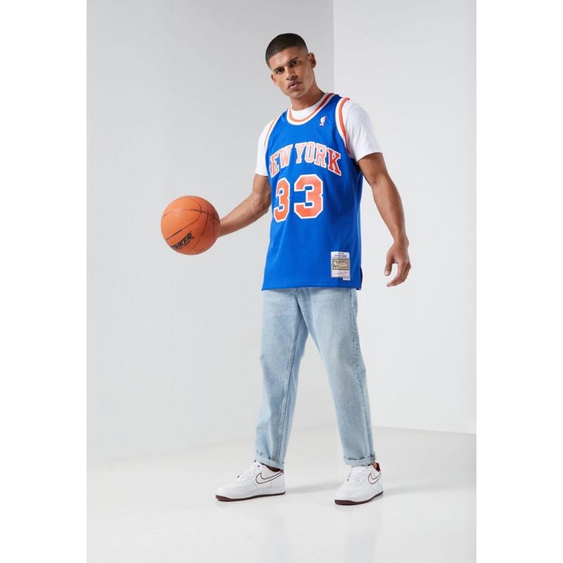Mitchell & Ness NBA Swingman New York Knicks Patric Ewing T-Shirt SMJYGS18186-NYKROYA91PEW - Sportmania.hu