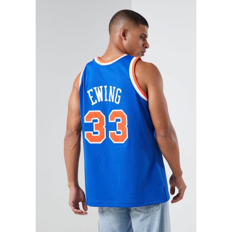 Mitchell & Ness NBA Swingman New York Knicks Patric Ewing T-Shirt SMJYGS18186-NYKROYA91PEW - Sportmania.hu