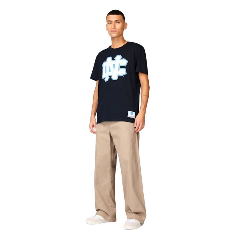 Mitchell & Ness NCAA University Of North Carolina Large Logo Tee M BMTRINTL1272-UNCNAVY - Sportmania.hu