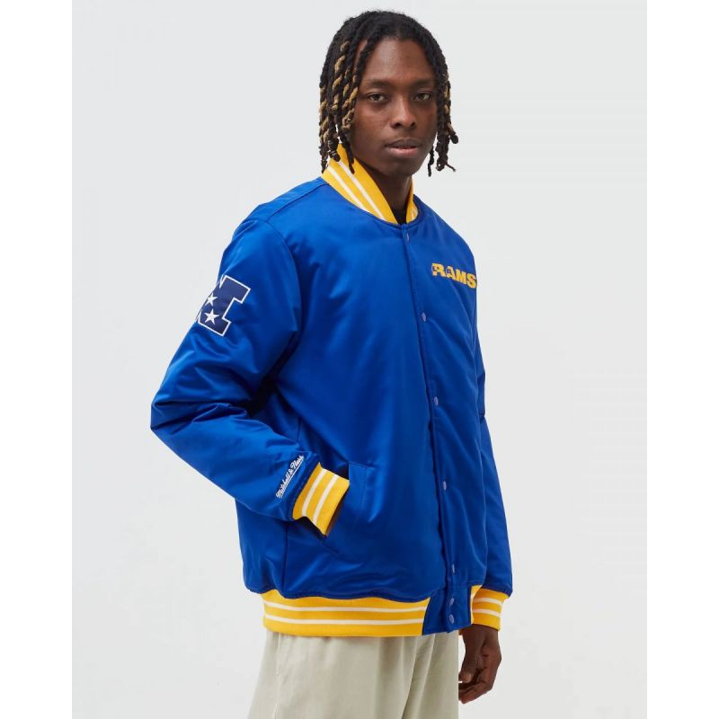 Mitchell & Ness NFL Heavyweight Satin Jacket Los Angeles Rams M OJBF3413-LARYYPPPROYA - Sportmania.hu