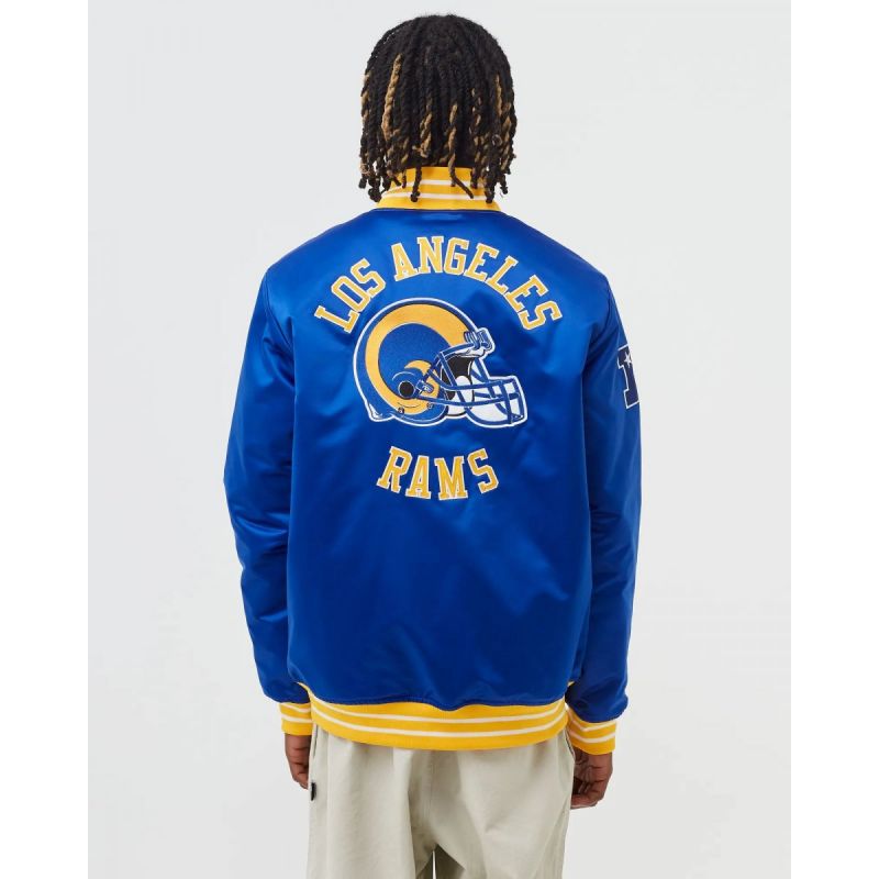 Mitchell & Ness NFL Heavyweight Satin Jacket Los Angeles Rams M OJBF3413-LARYYPPPROYA - Sportmania.hu