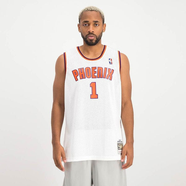 Mitchell & Ness Phoenix NBA Alternate Jersey Suns 2002 Anfernee Hardaway M SMJY4443-PSU02AHAWHIT - Sportmania.hu