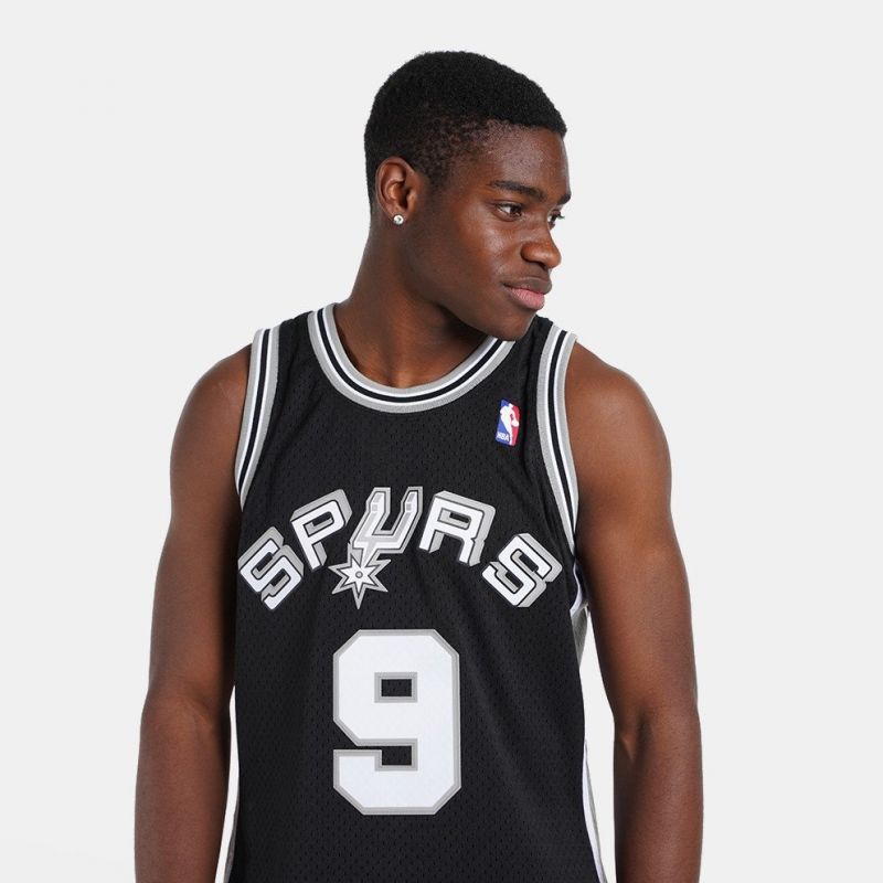 Mitchell & Ness San Antonio Spurs NBA Swingman Jersey Spurs 2001 Tony Parker M SMJYLG19018-SASBLCK01TPA - Sportmania.hu