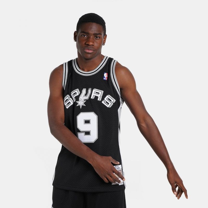 Mitchell & Ness San Antonio Spurs NBA Swingman Jersey Spurs 2001 Tony Parker M SMJYLG19018-SASBLCK01TPA - Sportmania.hu