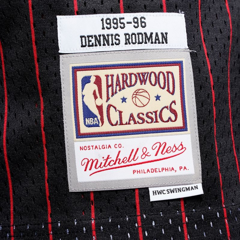 Mitchell &amp; Ness Chicago Bulls Nba Swingman Alternate Jersey Bulls 95 Dennis Rodman M Smjygs18150-cbublck95drd - Sportmania.hu