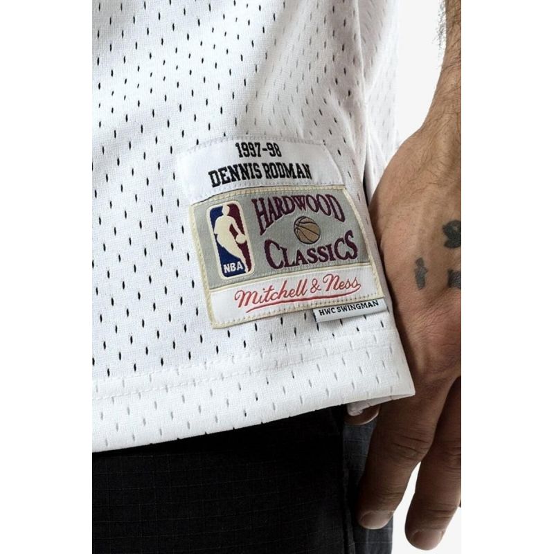 Mitchell &amp; Ness Chicago Bulls Nba Swingman Jersey Bulls 97-98 Dennis Rodman M Smjyac18079-cbuwhit97drdn - Sportmania.hu