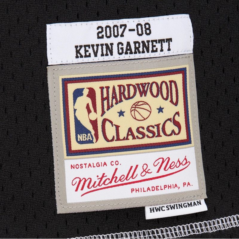 Mitchell &amp; Ness Nba Contrast 2k Swingman Jersey Celtics 2007 Kevin Garnett M Tfsm6784-bce07kgablck - Sportmania.hu