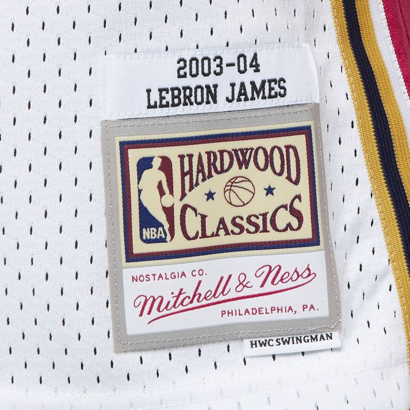 Mitchell &amp; Ness Nba Swingman Jersey Cavaliers 03 Lebron James M Smjycp19209-ccawhit03lja - Sportmania.hu