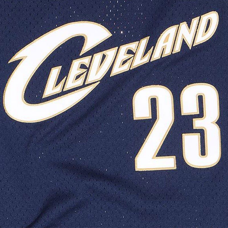 Mitchell &amp;Ness Cleveland Cavaliers NBA Swingman Jersey Lebron James M SMJYGS18156-CCANAVY08LJA - Sportmania.hu