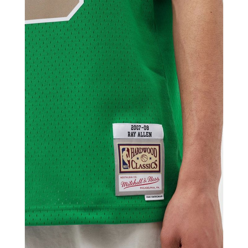 Mitchell &amp;Ness NBA Boston Celtics Swingman Jersey Celtics 07 Ray Allen SMJYGS20008-BCEKYGN07RAL - Sportmania.hu