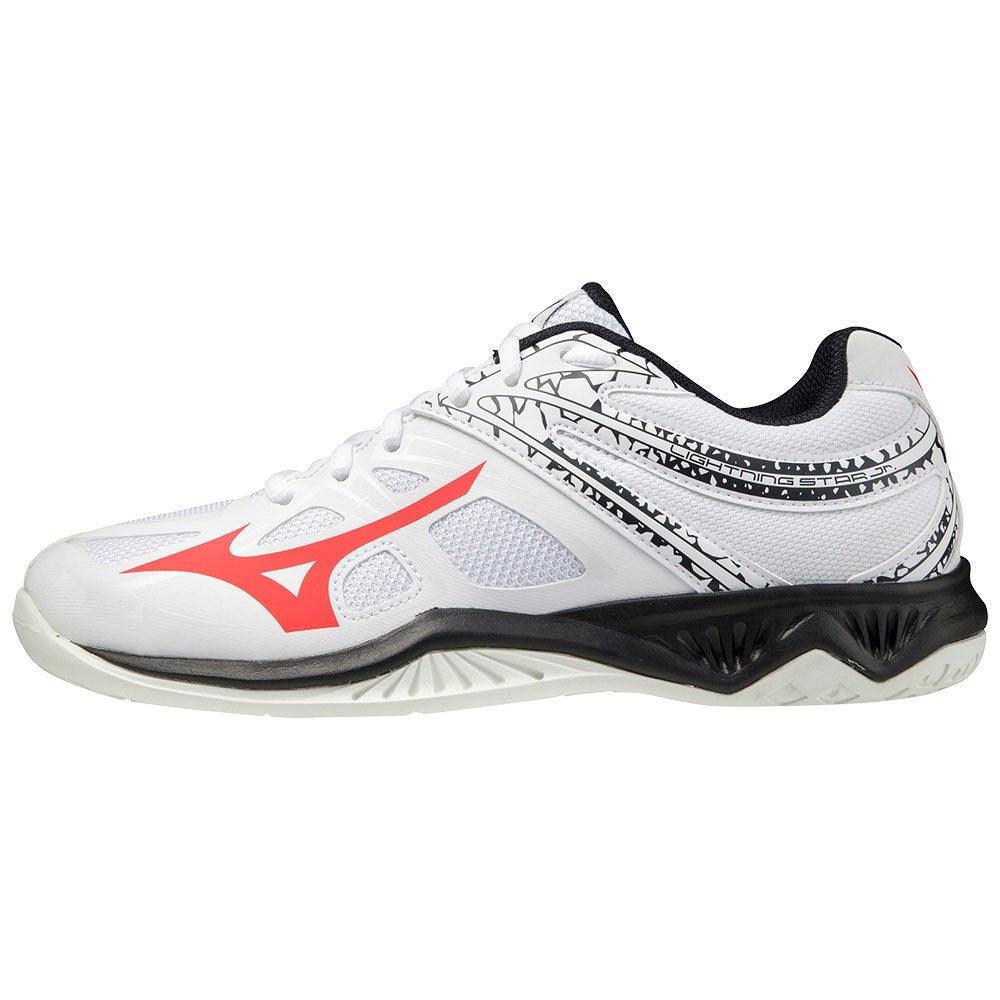 Mizuno LIGHTNING STAR Z5 JR röplabda cipő, gyerek, fehér Teremcipő - Sportmania.hu