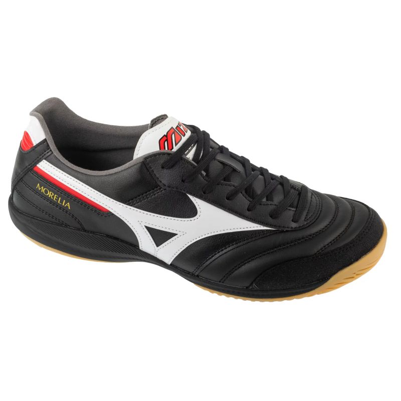 Mizuno Morelia Sala Elite IN Black Cipő Teremcipő Q1GA251201