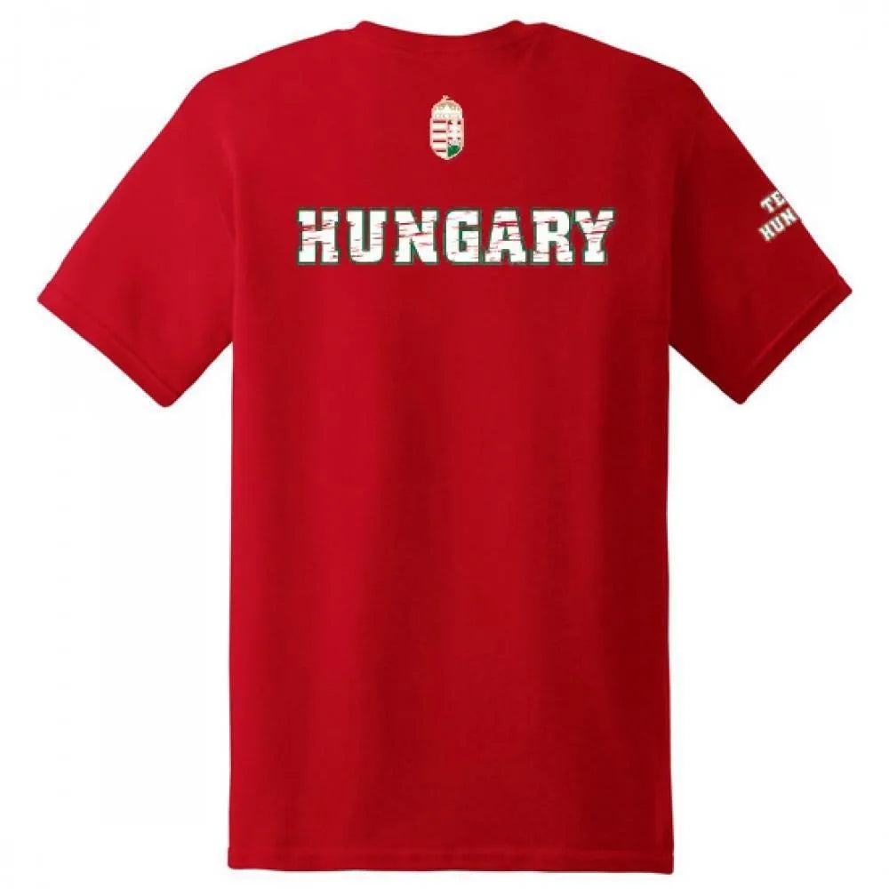 Msport Hungary Férfi Szurkolói Póló - Piros